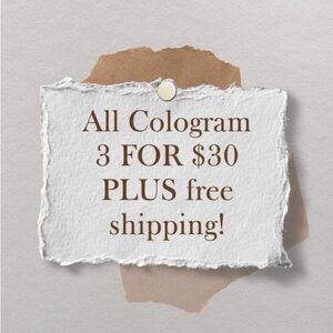 🔥🔥ALL Cologram 3 for $30 PLUS Free Shipping